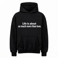 BLACK HOODIE LOVE.